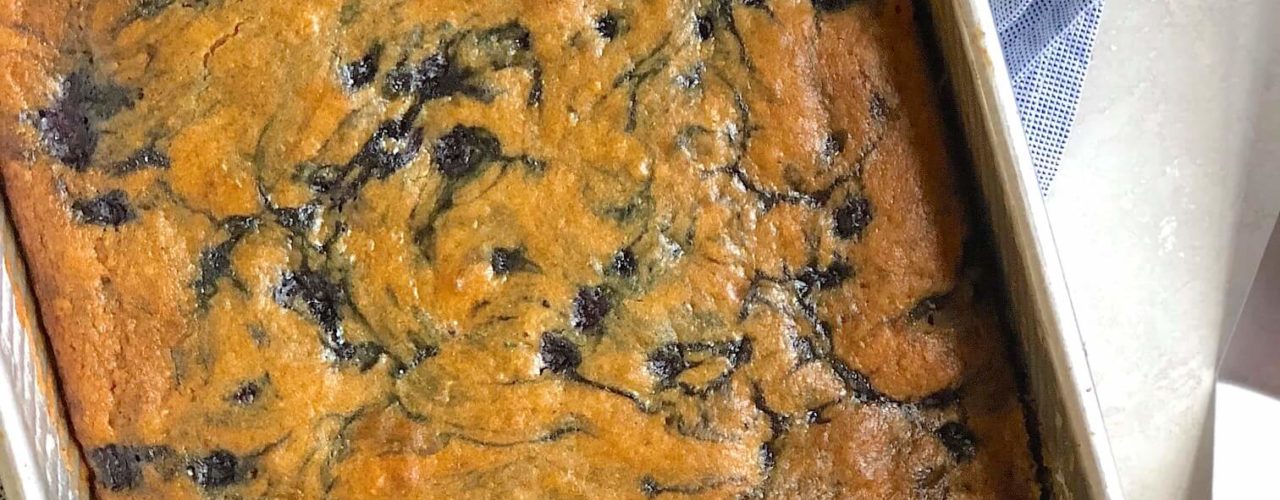 야생 블루베리 스낵 케익
